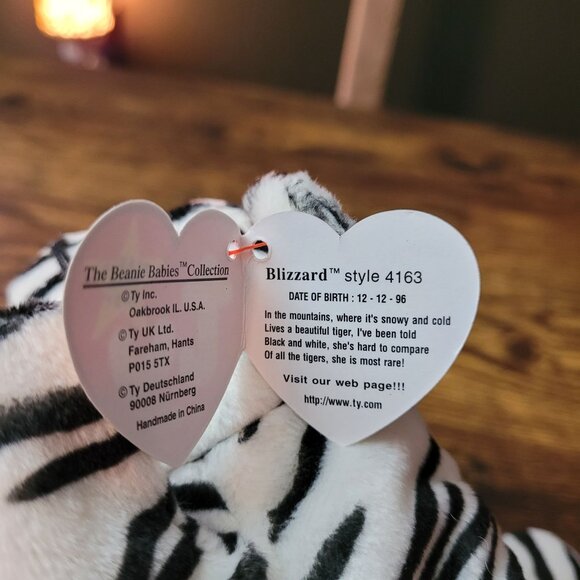 Ty Beanie Babies Blizzard Freckles Canyon The Cougar Wild Cats Vintage NWT - Picture 6 of 11